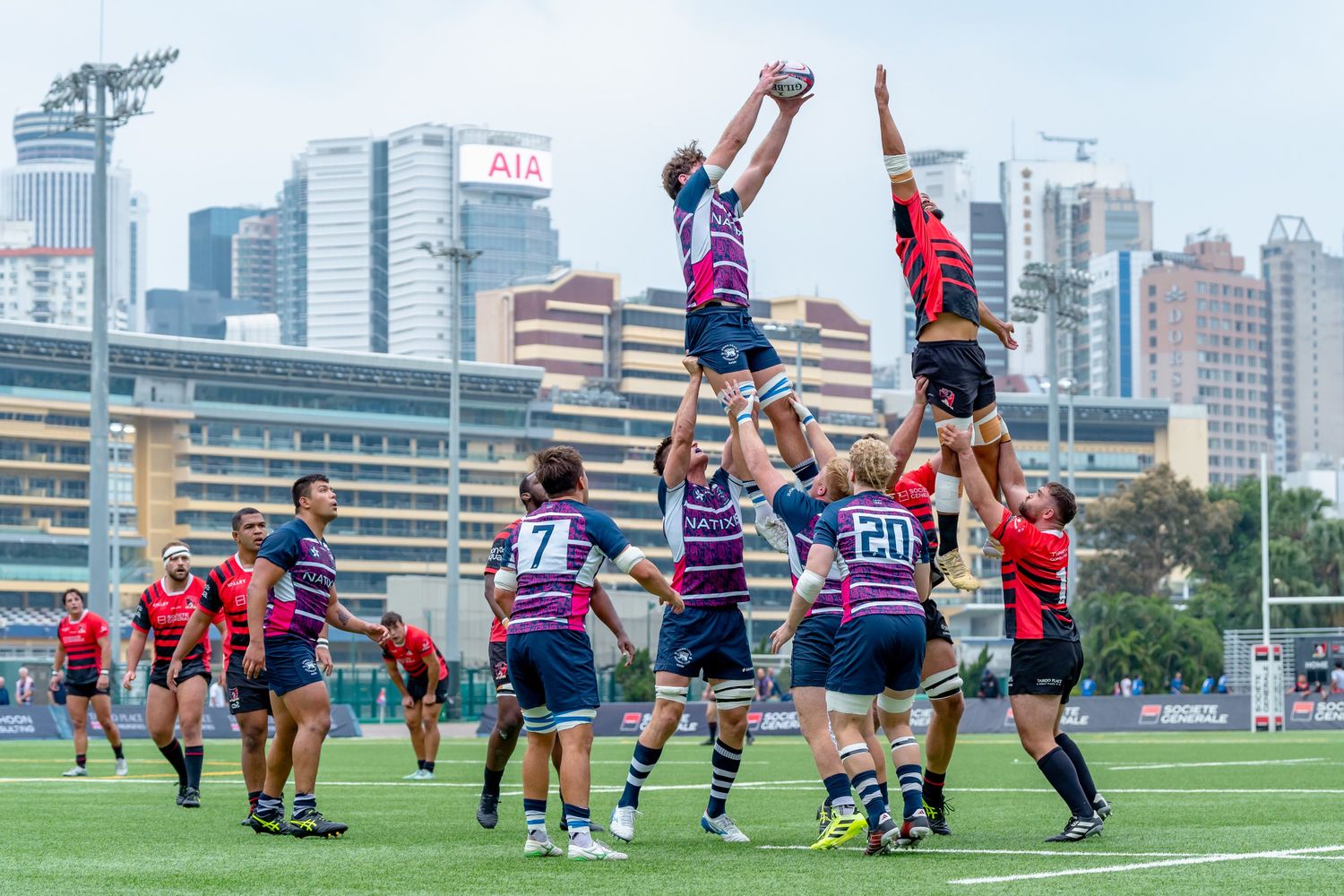The Nan Fung Group | AIRSIDE Men's Premiership features the top 6 men's rugby clubs in Hong Kong.